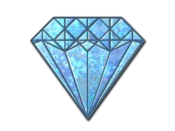Blue Gem (Glitter)