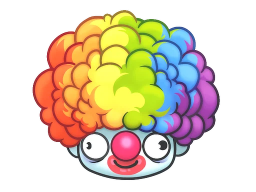 Clown Wig