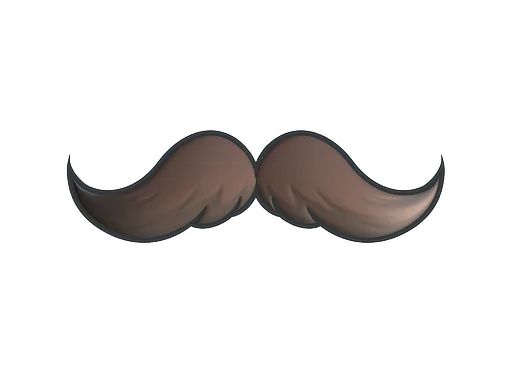 Mustachio (Foil)