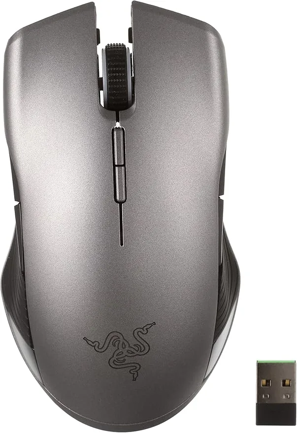 Razer Lancehead Wireless - Wireless Performance in Gaming Quality - Precise Optical Sensor - Adaptive Frequency Technology - Gaming Mouse for Left- and Right-Handers